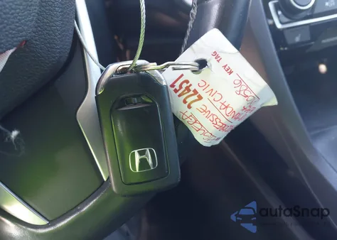 2018 Honda Civic Ex-L из США, поврежденный, VIN JHMFC1F7XJX019853